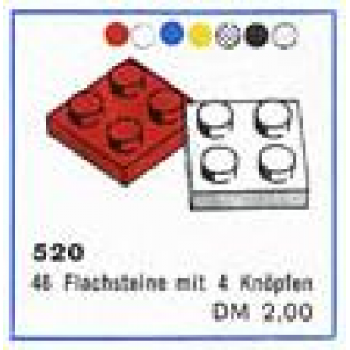 2 x 2 plates cardboard box version