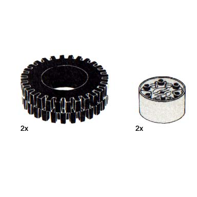 tires 81mm with hubs
