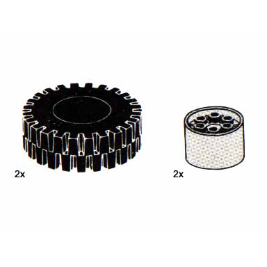 tires 62mm with hubs