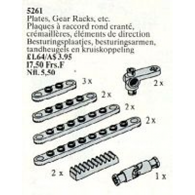 plates and gear racks