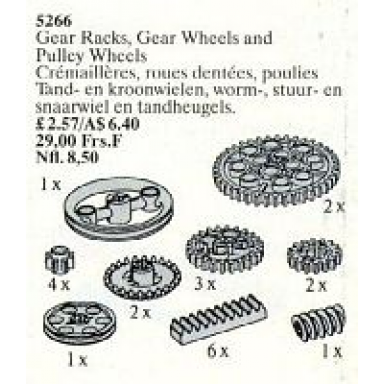 gear racks gear wheels and pulley wheels