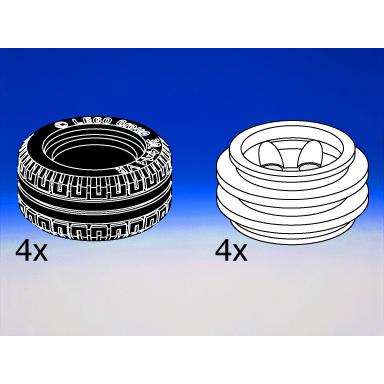small low-profile tires