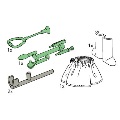 belville hospital accessories