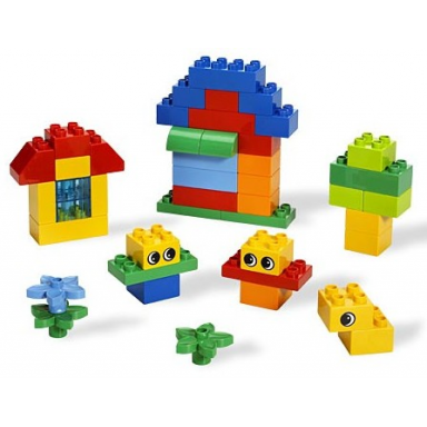 fun with duplo bricks