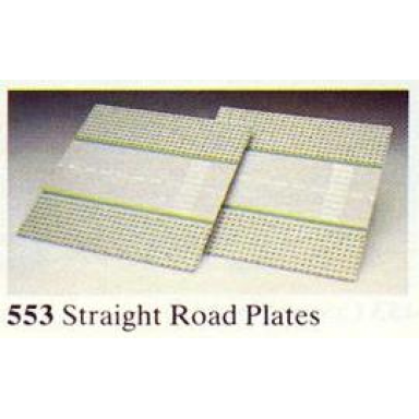 straight road plates