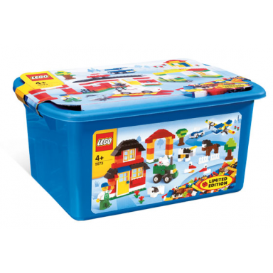build play blue tub