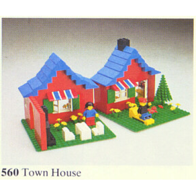 town house with garden