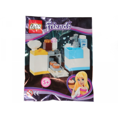 kitchen with oven for cookies foil pack