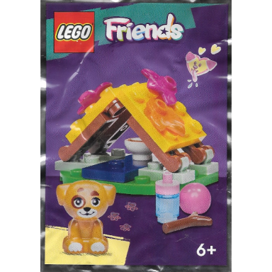 puppy with doghouse foil pack