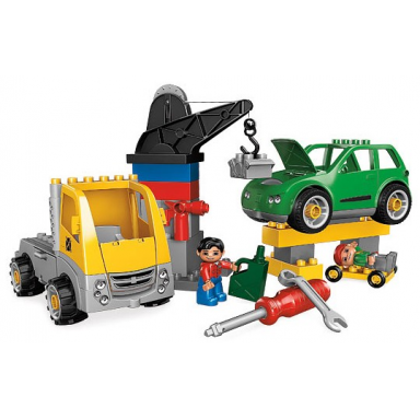 busy garage
