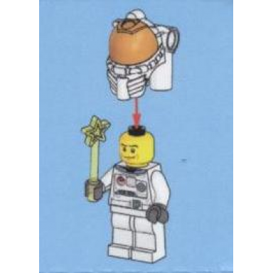 advent calendar 2013 city day 13 - astronaut with wand