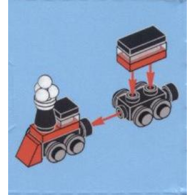 advent calendar 2013 city day 21 - toy train engine