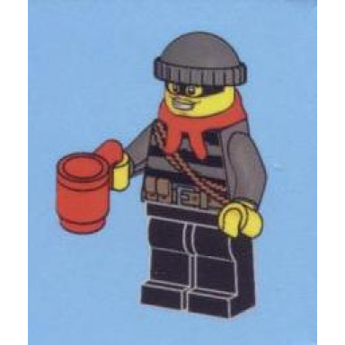 advent calendar 2013 city day 6 - burglar with cup