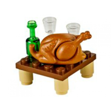 advent calendar 2014 city day 19 - turkey dinner