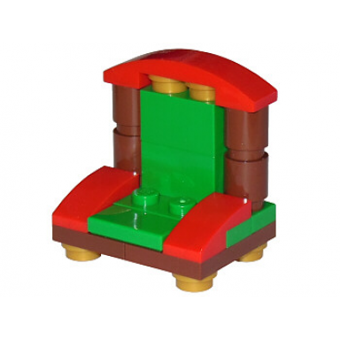 advent calendar 2015 city day 9 - santas chair