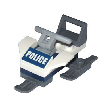 advent calendar 2015 city day 17 - police snowmobile