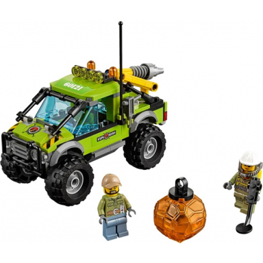 volcano exploration truck