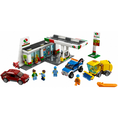 service station