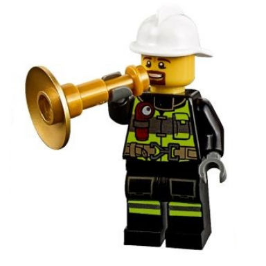 advent calendar 2016 city day 4 - fireman with trumpet