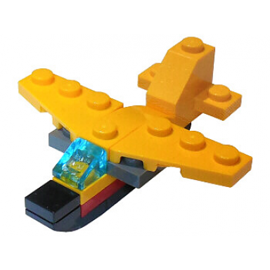advent calendar 2017 city day 10 - airplane toy