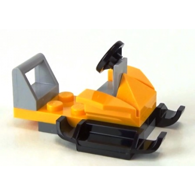 advent calendar 2017 city day 22 - snowmobile