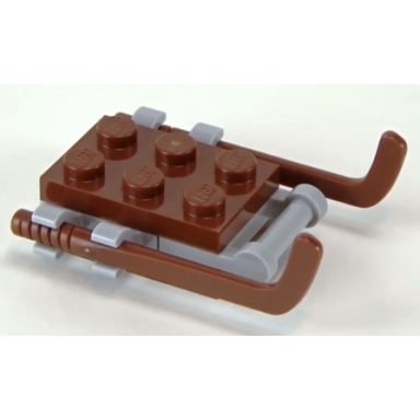 advent calendar 2017 city day 7 - sled