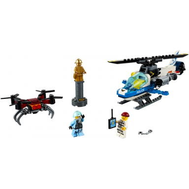 sky police drone chase