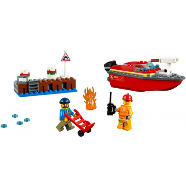 dock side fire