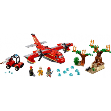 fire plane