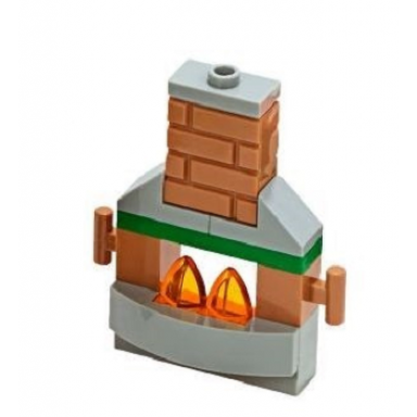 advent calendar 2019 city day 22 - fireplace