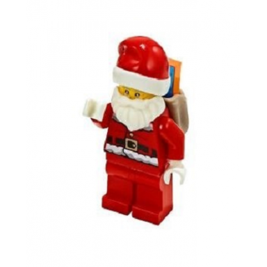 advent calendar 2019 city day 24 - santa with gift bag