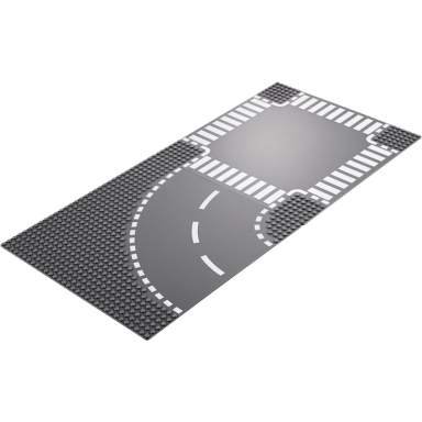 curve and crossroad