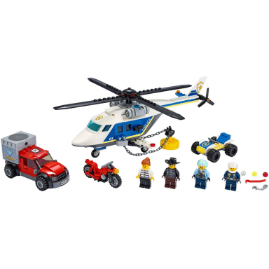 police helicopter chase