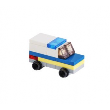 advent calendar 2020 city day 15 - police truck