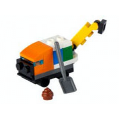 advent calendar 2021 city day 19 - crane truck