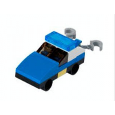 advent calendar 2021 city day 6 - police car