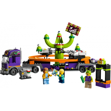 space ride amusement truck