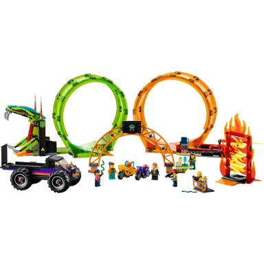 double loop stunt arena