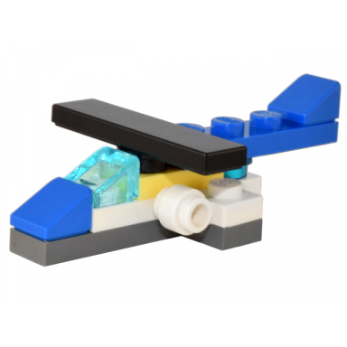 advent calendar 2022 city day 1 - toy airplane