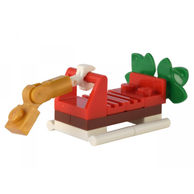 advent calendar 2022 city day 23 - sleigh