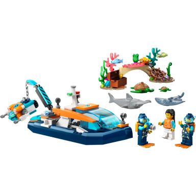 explorer diving boat