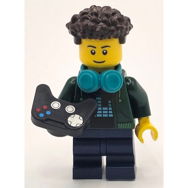 advent calendar 2023 city day 11 - video game player with controller