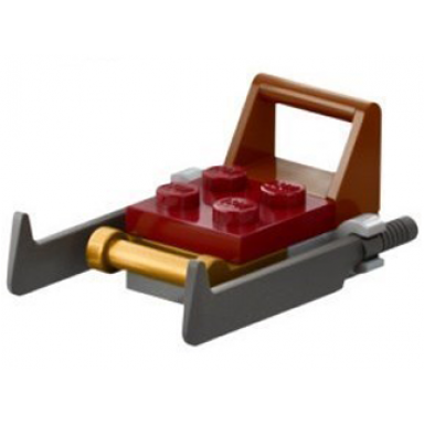advent calendar 2024 city day 23 - sled