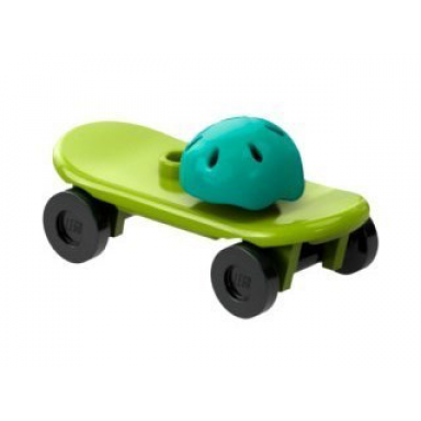 advent calendar 2024 city day 4 - skateboard and helmet
