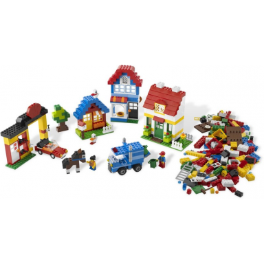 my first lego town
