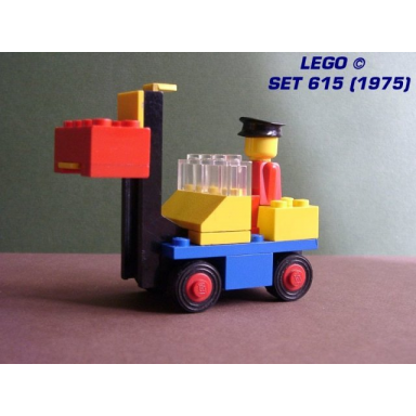 fork lift with driver