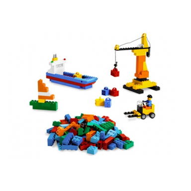 build your own lego harbor