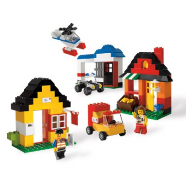 my own lego town