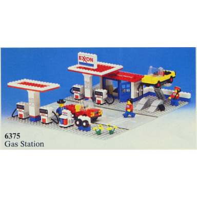gas station