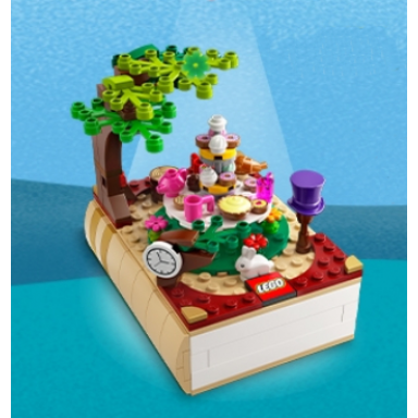 bricktober fairy tale set 4 4 - alices adventure in wonderland 2021 toys r us exclusive